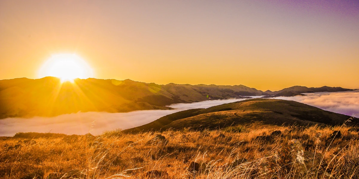 Sunset in San Luis Obispo, California