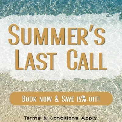 Summer’s Last Call Sale